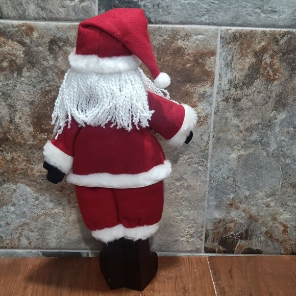 Santa Claus Standing Figurine Christmas Decor - Picture 3 of 13